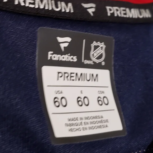 St. Louis Blues Fanatics Premium Jersey W/Fighting Strap Blue - Picture 2 of 6